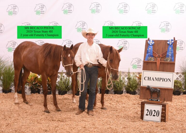 Kolton Wink in the 2020 Winner's Circle
