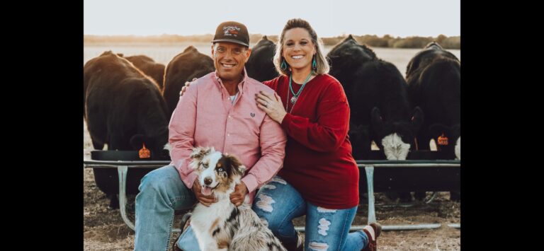 Keith Terry with his wife and dog